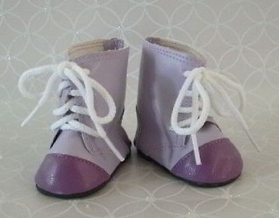 Lavender Purple Boots 18 inch Girl or 
