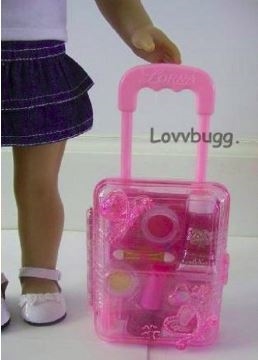 american girl doll rolling suitcase